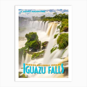 Iguazu Falls Art Print