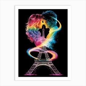 Eiffel Tower 5 Art Print