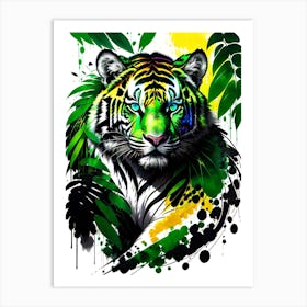 Tiger 4 Art Print