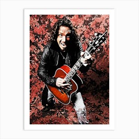 Audioslave Chris Cornell 9 Art Print