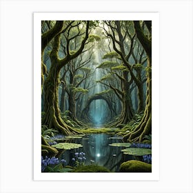 Swamp Art Print