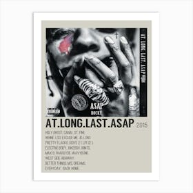 Karfri Asap Rocky Poster At Last Asap Album Cover Poster Art Print