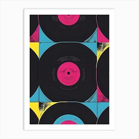 Vinyl Record Wall Art Art Print