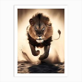 Wild Animal Creative Portrait 171 Art Print