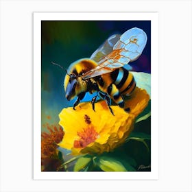 Apis Bee 2 Painting Art Print
