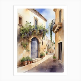 Puglia, Italy with olive trees 5 Art Print