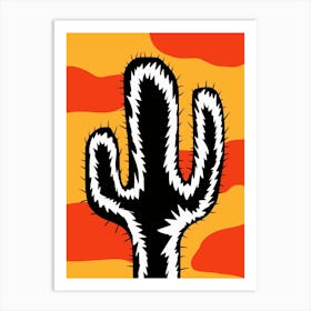 Dynamic Cactus Art Print