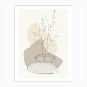 Abstract Drawing 3 Art Print