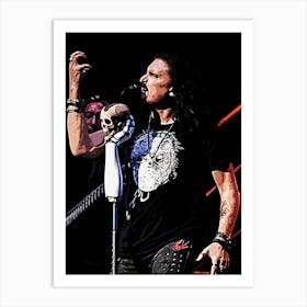 james labrie dream theater metal band music 10 Art Print