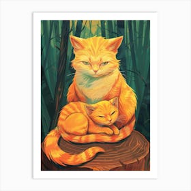 Kitty Cat 14 Art Print