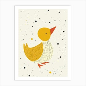 Yellow Mallard Duck 4 Art Print