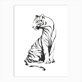 Tiger Art Print