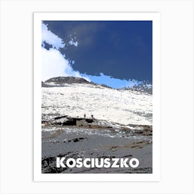 Kosciuszko, Mountain, Australia, Nature, Climbing, Wall Print Art Print