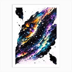 Galaxy Painting 2 Art Print