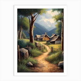 Country Road 1 Art Print