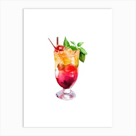 Cocktail 2 Art Print