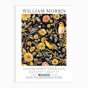 William Morris Exhibitions Birds Series 71 Art Print