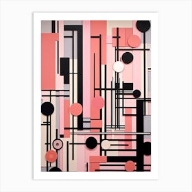 Pink Industrial Revolution Art Print