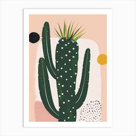 Lophophora Williamsii Minimalist 3 Art Print