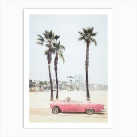 Pink Ride Art Print