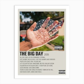 The Big Day 2019 By Maja Music Poster Art Print