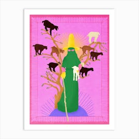 Holy Woman Herder Art Print
