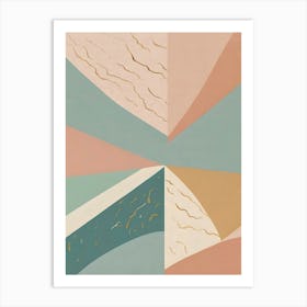 Abstract Pastel Pattern 4 Art Print