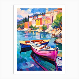 Korcula Croatia 1 Fauvist Painting Art Print