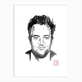 Matthew Perry Art Print