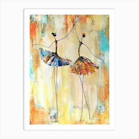 Dancers Canvas Art Art Print