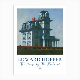 Edward Hopper House By The Railroad Art Print