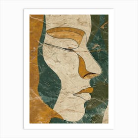 Face Of A Woman 60 Art Print