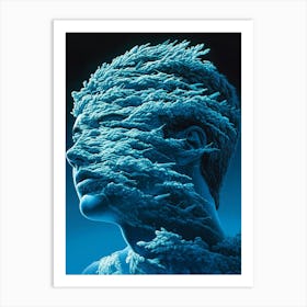 Head Of A Man 3 Art Print