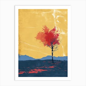 Tree In The Sky Art Print