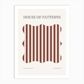 Stripes Pattern Poster 6 Art Print