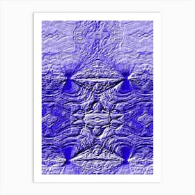 Blue Water 1 Art Print