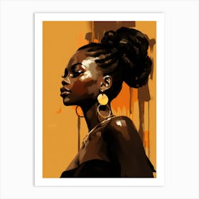 African Woman 66 Art Print