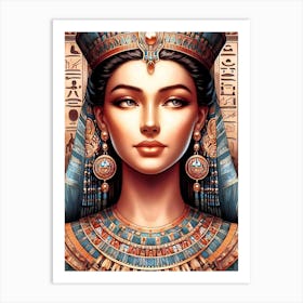 Cleopatra Portrait Artwork 217 Art Print