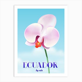 Ecuador By Air Art Print