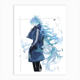 Anime 8 Art Print