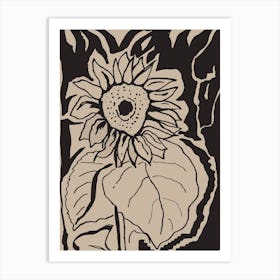 Sunflower Art Print