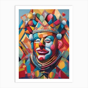 King Of Clowns Art Print