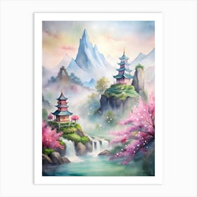 Asian Painting Art Print