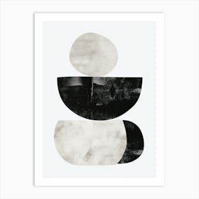 Drummondville Stone Park Bauhaus Minimalist Art Print