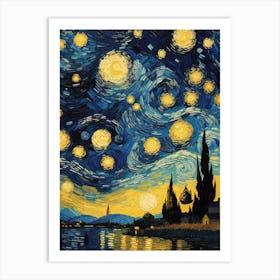 Starry Night 12 Art Print