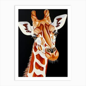 Giraffe 158 Art Print