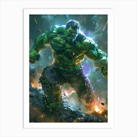 Hulk 14 Art Print