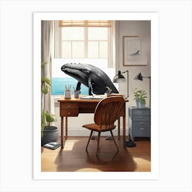 Humpback Whale 1 Art Print