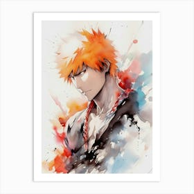 Ichigo Bleach 1 Art Print