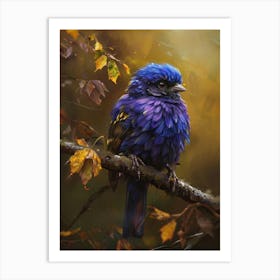 Bird In Autumn Art Print